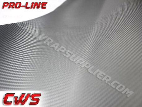 Silver Carbon Fiber Car Wrap Vinyl Film