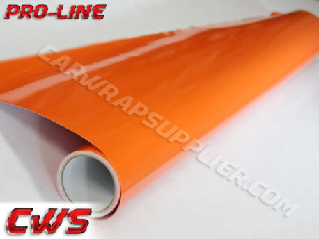 Pro-line Gloss Orange Car Wrap Vinyl Film