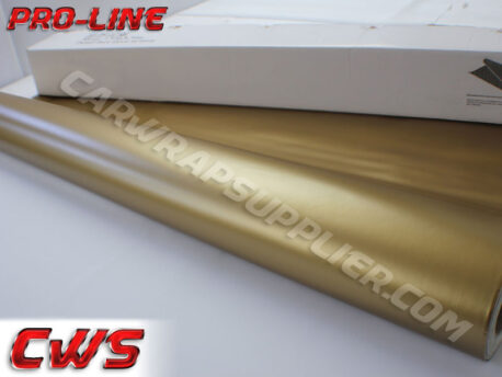 Gold Matte Car Wrap Vinyl Film