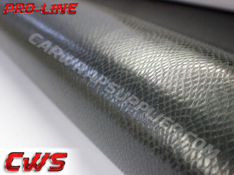 Silver Snake Skin Vehicle Vinyl Film