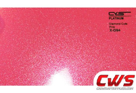 Gloss Diamond Metallic Pink X-D94 car wrap vinyl