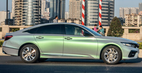 Gloss Metallic Dreamy Green Grey X-DR090 car wrap vinyl
