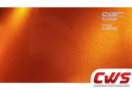 Gloss Metallic Dreamy Candy Orange X-DR150 car wrap vinyl