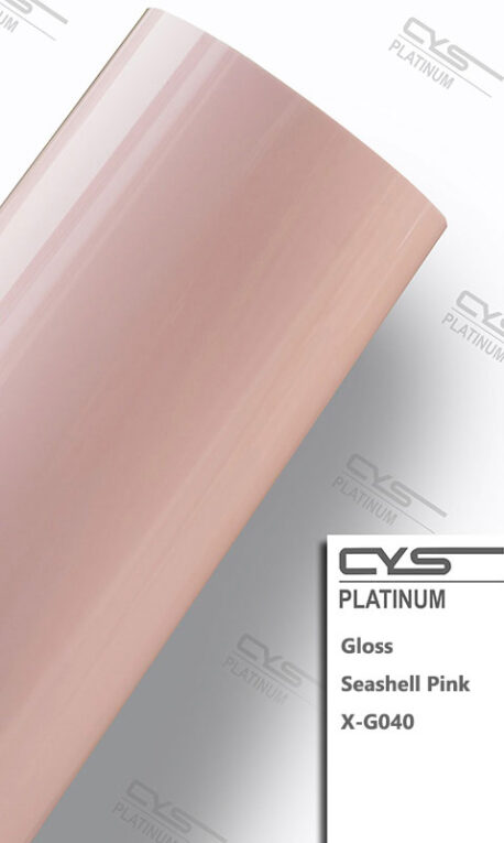 Platinum Gloss Seashell Pink X-G040 Car Wrap Vinyl