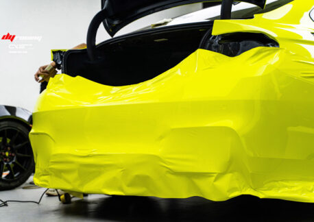 Platinum Gloss Lemon Yellow X-G060 Car Wrap Vinyl