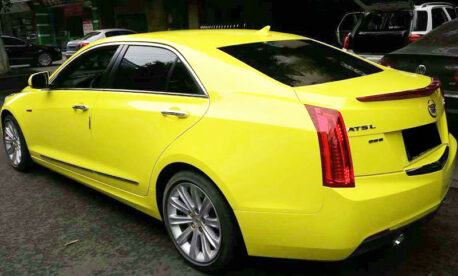 Platinum Gloss Lemon Yellow X-G060 Car Wrap Vinyl