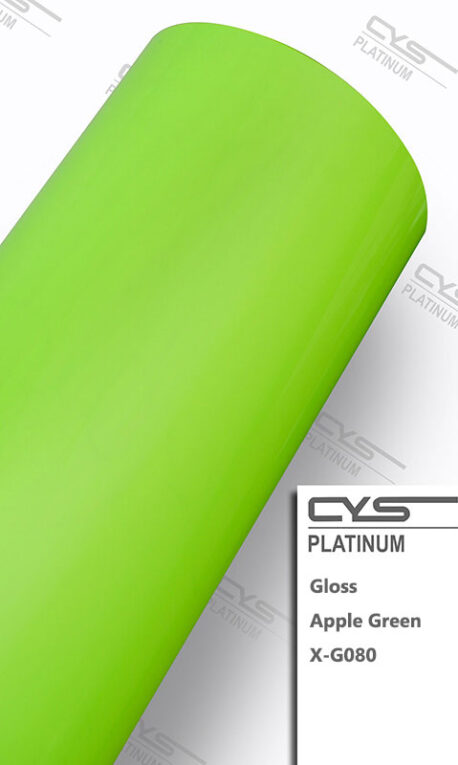 Platinum Gloss Apple Green X-G080 Car Wrap Vinyl