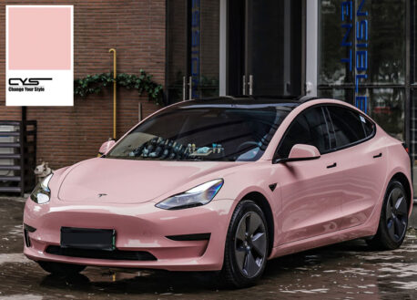 Platinum Gloss Pink Rose Tan X-G333 Car Wrap Vinyl