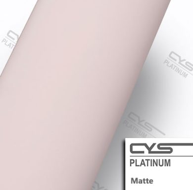 Platinum Matte Rosewater Pink X-SM04 car wrap