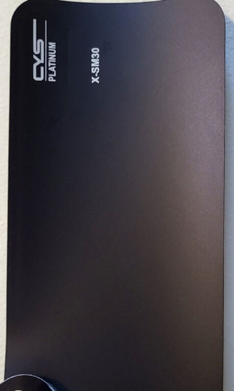 Platinum Matte Black Blue Pearl X-SM30 car wrap