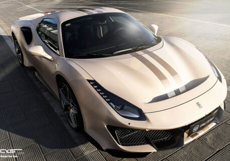 Platinum Matte Latte Beige X-SM62 car wrap