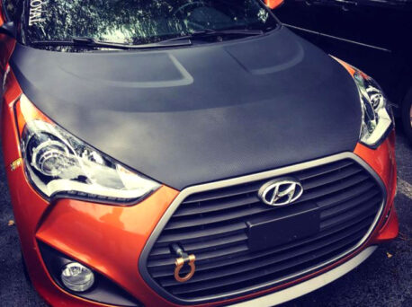 Black Carbon Fiber Car Wrap Vinyl Film