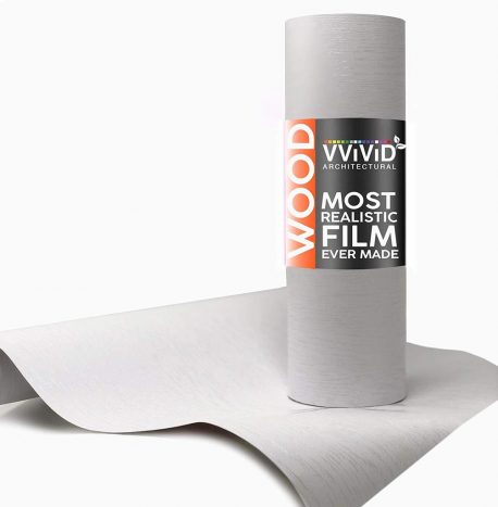 Architectural Unicorn White Wood Contact Film