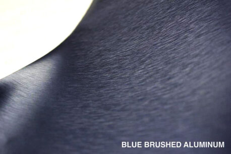 Brushed Aluminum Navy Blue Vvivid Vehicle Vinyl Film