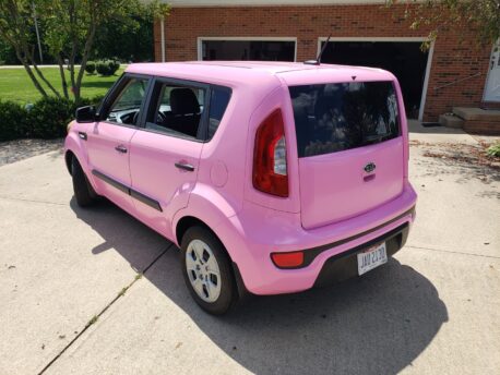 Pro-line Gloss Pink Car Wrap Vinyl Film