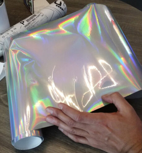 Solver Holographic Chrome Vinyl Wrap from CWS