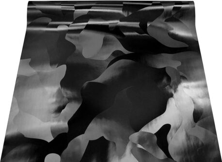 Black Stealth Camouflage Large