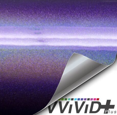 Premium+ Gloss Metallic Psycho Purple car wrap vinyl