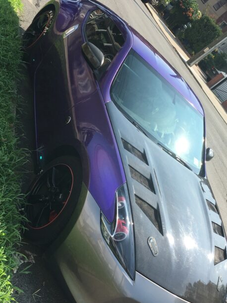 Premium+ Gloss Metallic Psycho Purple car wrap vinyl