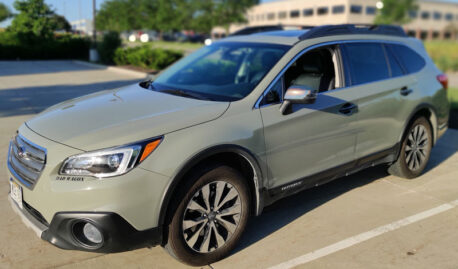 ultra gloss khaki green car wrap
