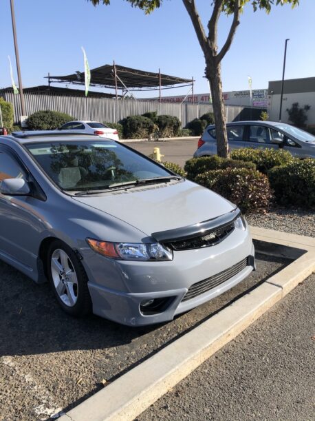 ultra gloss nardo grey car wrap